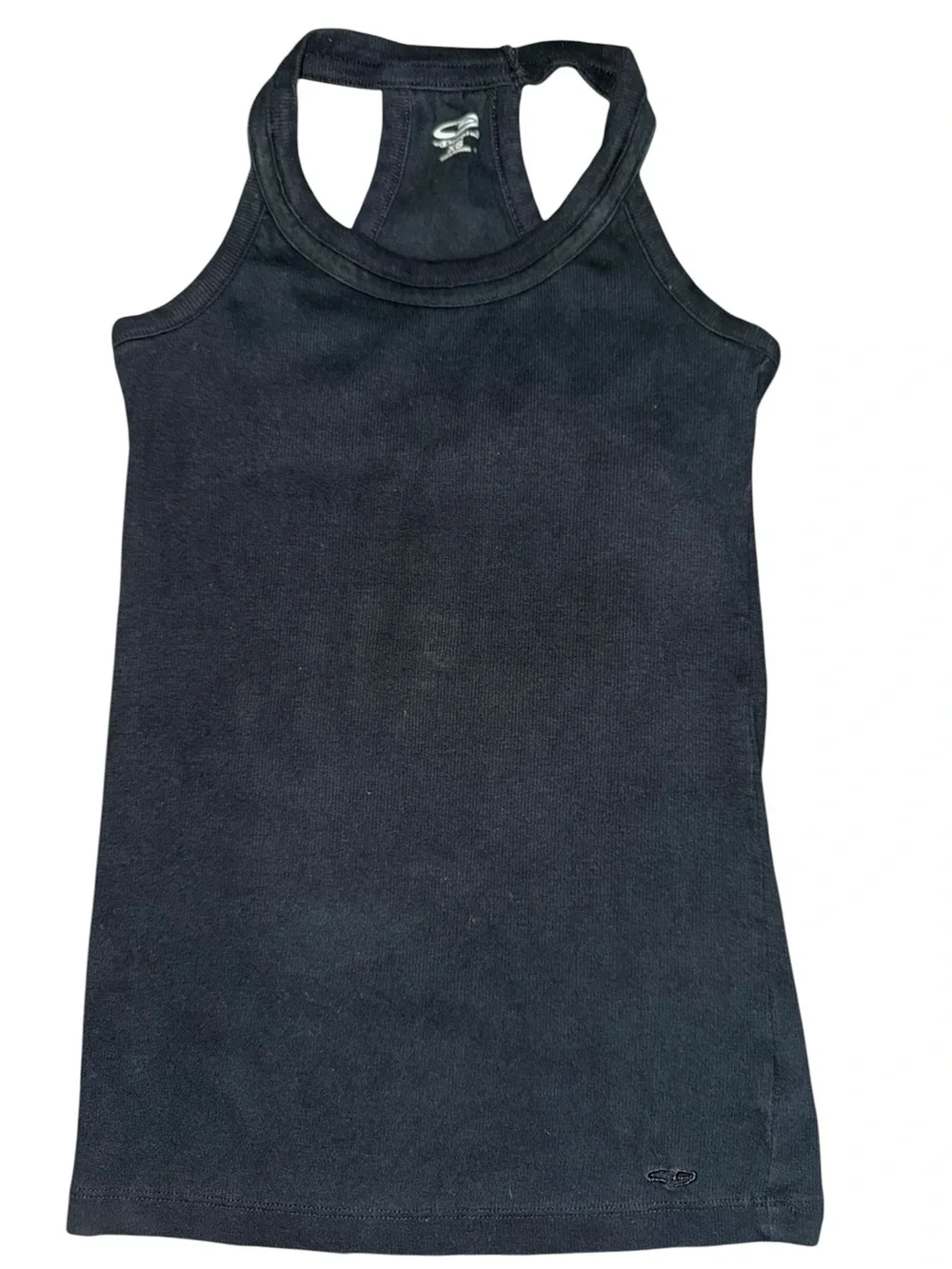 Champion Racerback Tank Top Women’s XS Built In Bra Athletic Workout Black